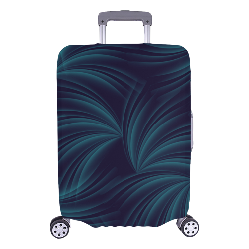 feathers in the wind Luggage Cover/Large 26"-28"