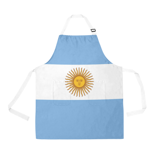 Argentina Flag All Over Print Apron