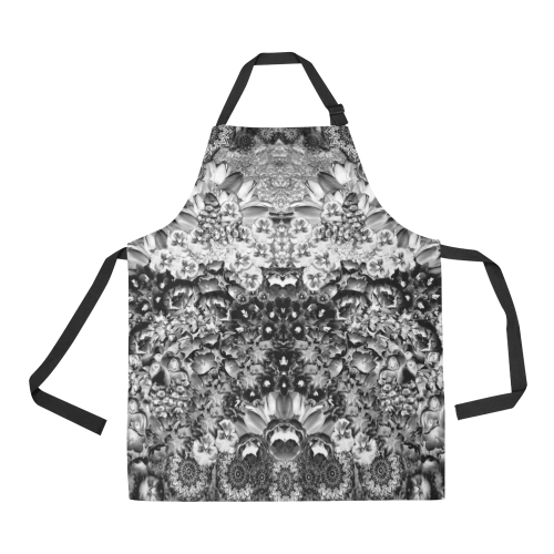 garden flowers 18 All Over Print Apron