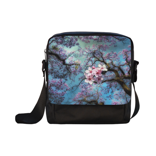 Cherry Blossoms Crossbody Nylon Bags (Model 1633)