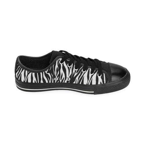 zebra Men's Classic Canvas Shoes (Model 018)