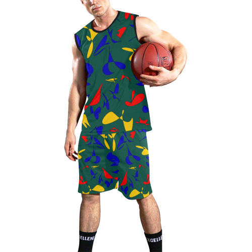 zappwaits f6 All Over Print Basketball Uniform