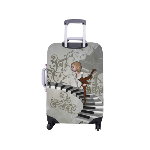 Music, dancing fairy Luggage Cover/Small 18"-21"