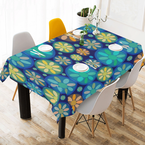 zappwaits best 2 Cotton Linen Tablecloth 60" x 90"