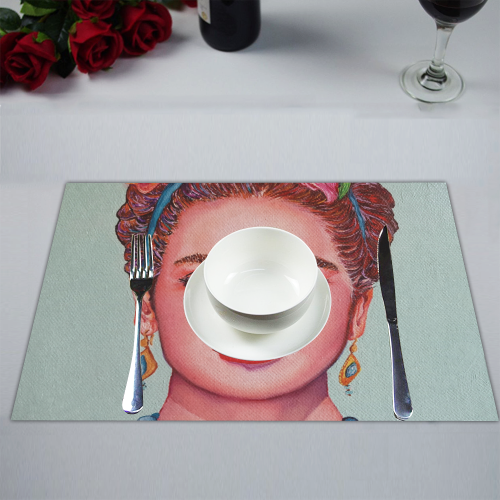 FRIDA "I See You" Placemat 14’’ x 19’’ (Set of 2)