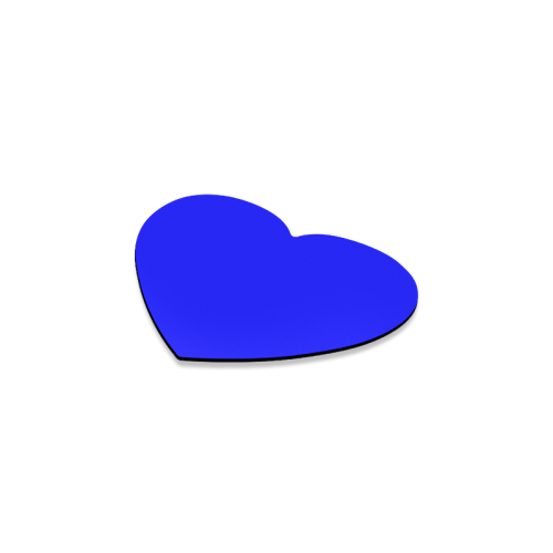 color blue Heart Coaster