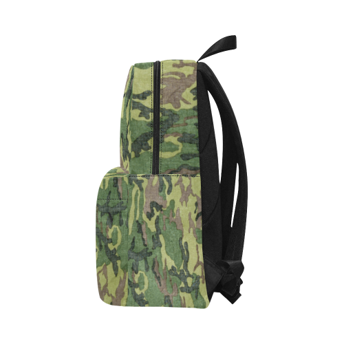 Military Camo Green Woodland Camouflage Unisex Classic Backpack (Model 1673)