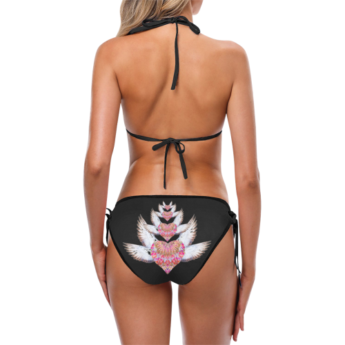 hearts Custom Bikini Swimsuit (Model S01)