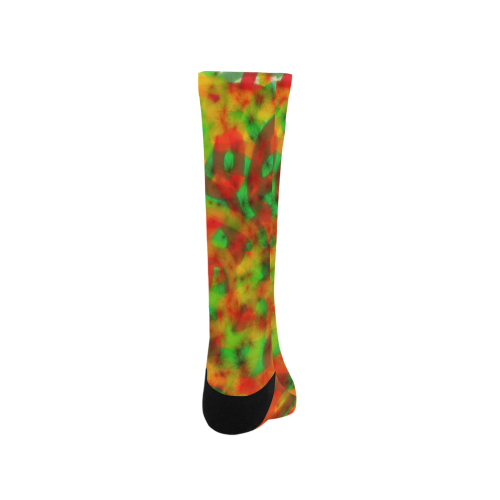 Funny Colorful Pattern Men's Custom Socks