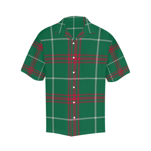 Welsh National Tartan Hawaiian Shirt (Model T58)