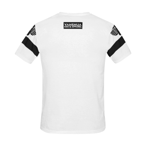 White All Over Print T-Shirt for Men (USA Size) (Model T40)