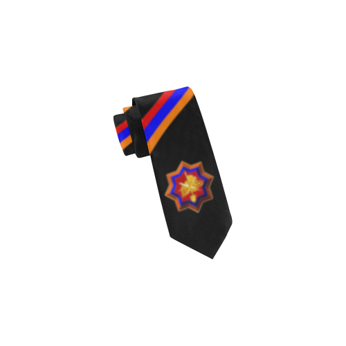 Armenian Flag Classic Necktie (Two Sides)