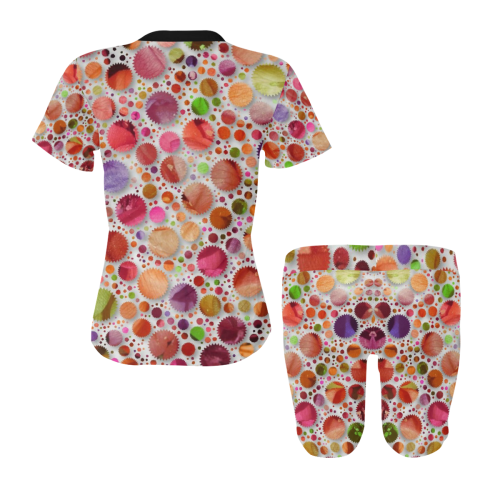 lovely shapes 2A by JamColors Women's Short Yoga Set