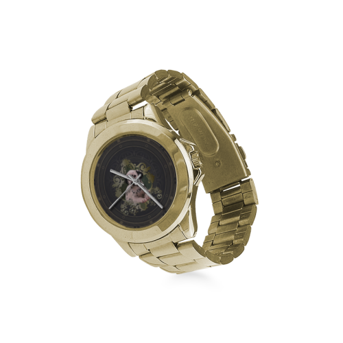 Cute dalmatian Custom Gilt Watch(Model 101)
