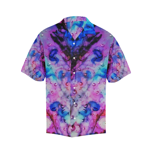 raindrops Hawaiian Shirt (Model T58)