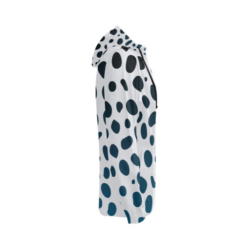 Animal Leopard skin All Over Print Full Zip Hoodie for Women (Model H14)