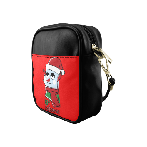 Elf Esteem CHRISTMAS RED Sling Bag (Model 1627)