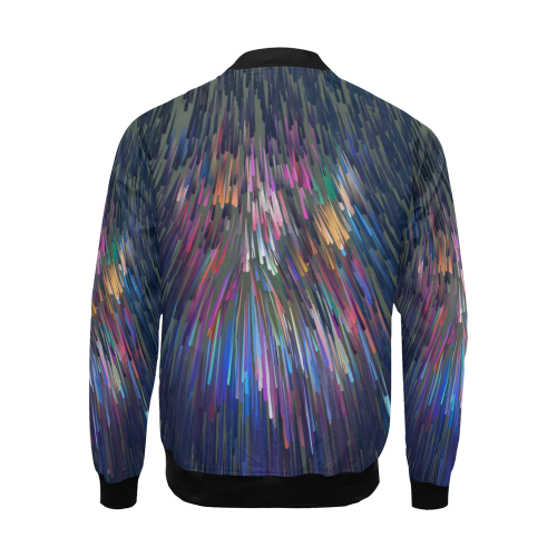 Hamburg Popart by Nico Bielow All Over Print Bomber Jacket for Men/Large Size (Model H19)