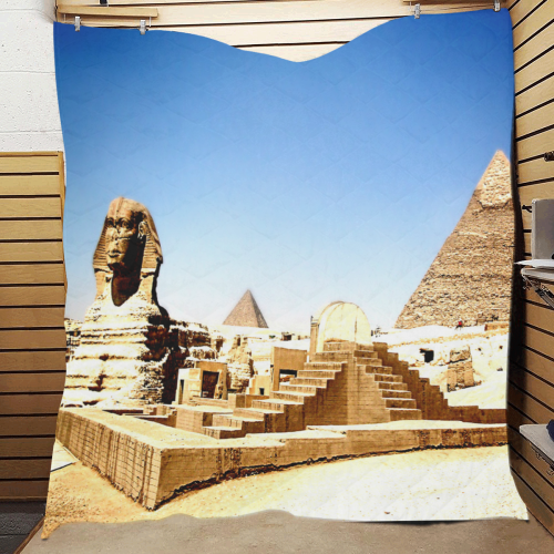 Egyptian Shrine Quilt 60"x70"
