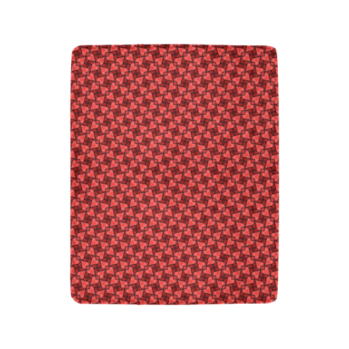 Love Red Hearts Pattern Ultra-Soft Micro Fleece Blanket 40"x50"