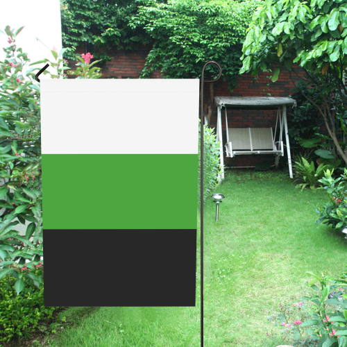 Neutrois Flag Garden Flag 28''x40'' （Without Flagpole）