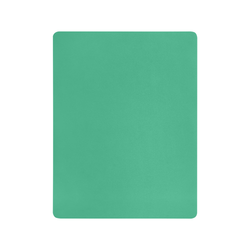 color mint Mousepad 18"x14"