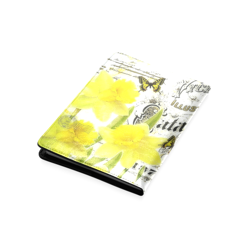 vintage daffodils Custom NoteBook A5
