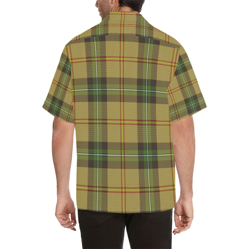 Saskatchewan tartan Hawaiian Shirt (Model T58)