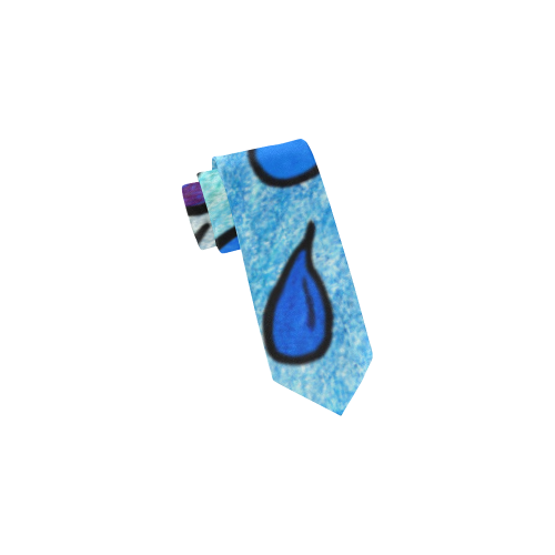 Raindrops Classic Necktie (Two Sides)