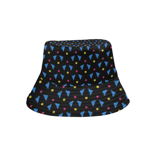 Funny Doodle Pattern 2A by JamColors All Over Print Bucket Hat