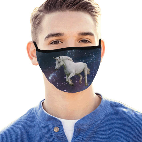Unicorn and Space Mouth Mask