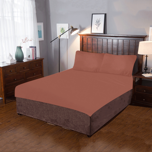 color chestnut 3-Piece Bedding Set
