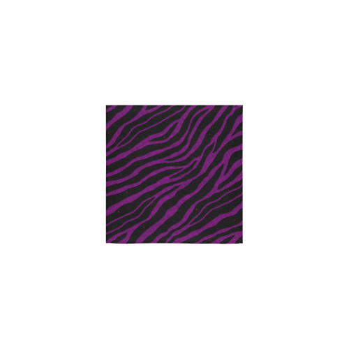 Ripped SpaceTime Stripes - Purple Square Towel 13“x13”