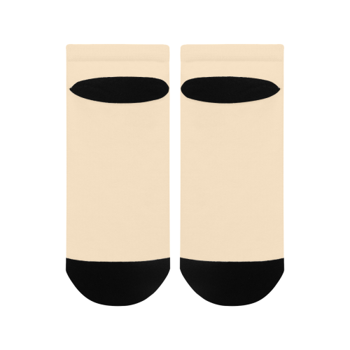color bisque Men's Ankle Socks
