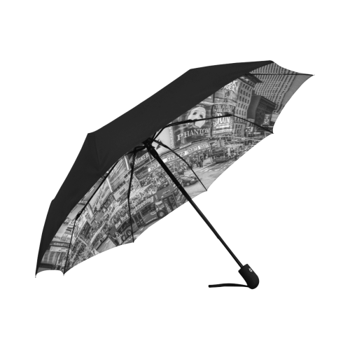 Times Square III Special Finale Edition B&W Anti-UV Auto-Foldable Umbrella (Underside Printing) (U06)