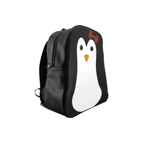 Penguin Kawaii Style Girl School Backpack (Model 1601)(Small)