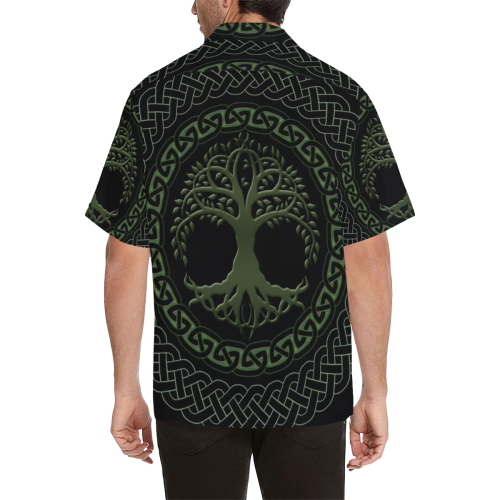 Awesome Celtic Tree Of Life Hawaiian Shirt (Model T58)