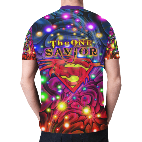 TheONE Savior - Alien Skin New All Over Print T-shirt for Men (Model T45)