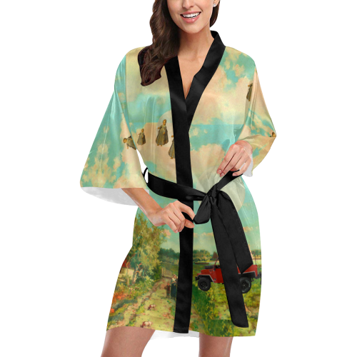 DANDELIONS Kimono Robe