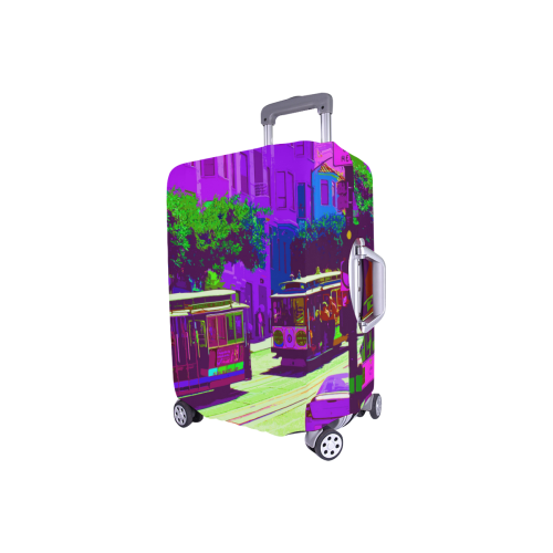 SanFrancisco_20170103_by_JAMColors Luggage Cover/Small 18"-21"
