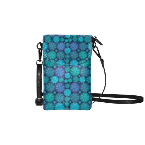 zappwaits - flower 04 Small Cell Phone Purse (Model 1711)