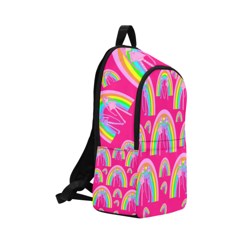 rainbowlollidollypinkhotbookbag Fabric Backpack for Adult (Model 1659)