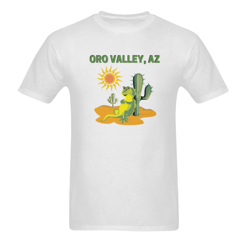 Oro Valley, Arizona Men's T-Shirt in USA Size (Two Sides Printing)