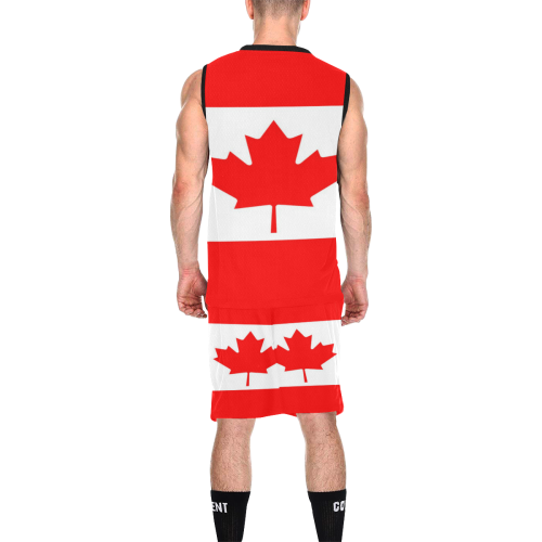 CANADA-2 All Over Print Basketball Uniform