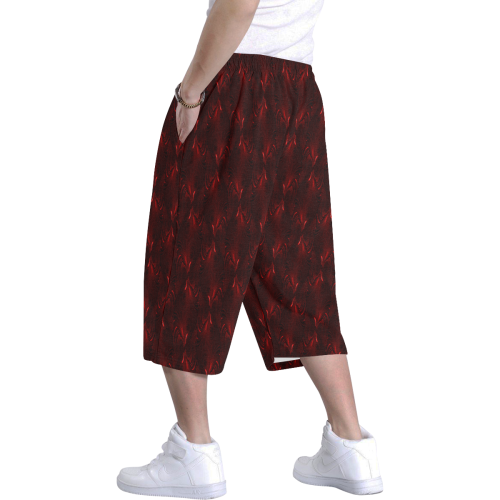 Graphic illusion Men's All Over Print Baggy Shorts (Model L37)