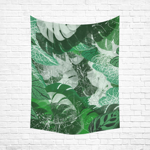 Tropicalia Cotton Linen Wall Tapestry 60"x 80"