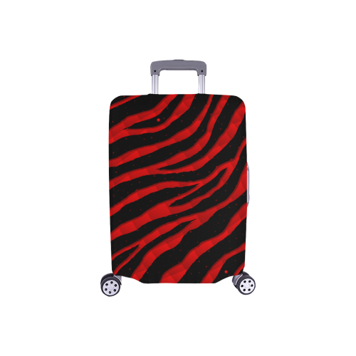 Ripped SpaceTime Stripes - Red Luggage Cover/Small 18"-21"
