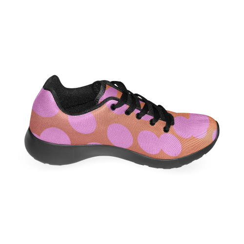 Design exotic shoes with pink dots sweet Women’s Running Shoes (Model 020)