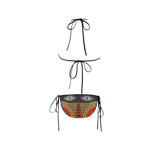 illuminati tribal Custom Bikini Swimsuit