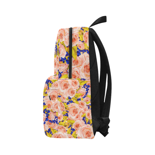 Rose Flower Unisex Classic Backpack (Model 1673)